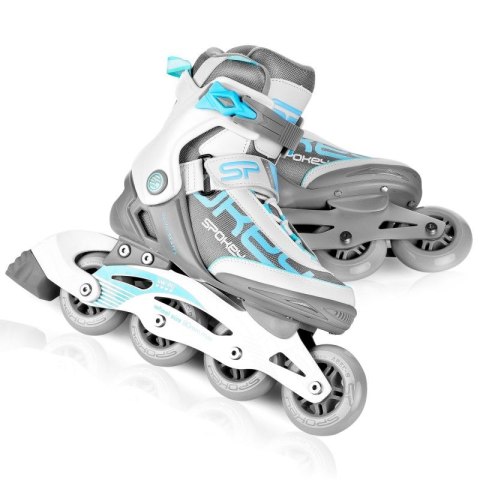 Łyżworolki Spokey Prime Pro WH/TQ 39 926967 39