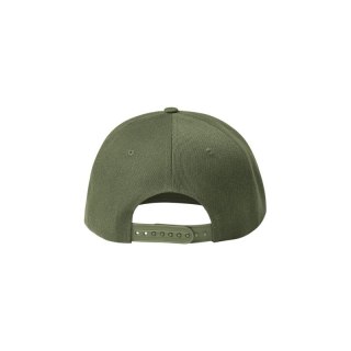 Czapka z daszkiem Malfini Rap 6P MLI-30209 khaki nastawialna