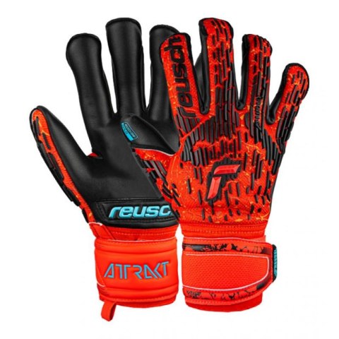 Rękawice bramkarskie Reusch Attrakt Freegel Gold Evolution Cut Jr 5370135-3333 9.5 Rękawice bramkarskie Reusch Attrakt Freegel Gold Evolution Cut Jr 5370135-3333 9.5