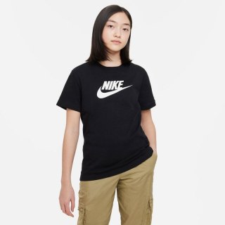 Koszulka Nike Sportswear Jr FD0928-010 S (128-137)