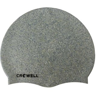 Czepek pływacki silikonowy Crowell Recycling Pearl srebrny kol.2 N/A
