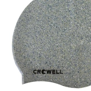 Czepek pływacki silikonowy Crowell Recycling Pearl srebrny kol.2 N/A