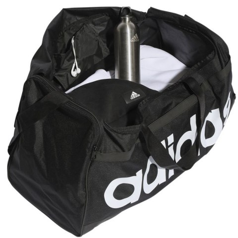 Torba adidas Linear Duffel L HT4745 czarny Torba adidas Linear Duffel L HT4745 czarny