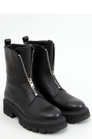 Botki militarne czarne YK15 BLACK - Inello