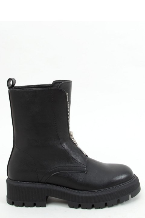 Botki militarne czarne YK15 BLACK - Inello