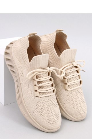 Buty sportowe skarpetkowe NEAM BEIGE - Inello