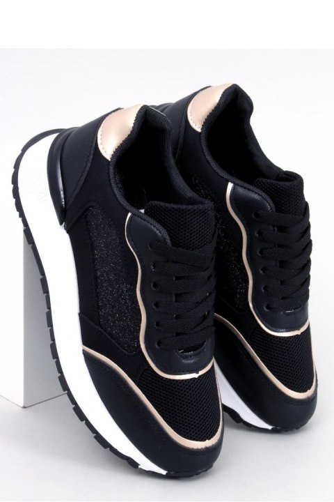 Sneakersy damskie BRELAND BLACK - Inello