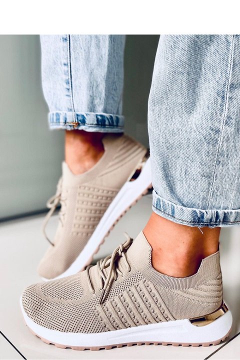 Sneakersy skarpetkowe LARS D.BEIGE - Inello Sneakersy skarpetkowe LARS D.BEIGE - Inello