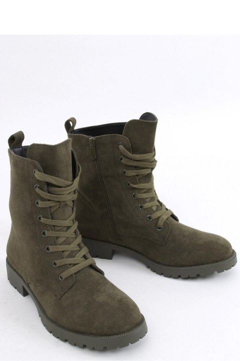 Workery sznurowane BENTE GREEN - Inello Workery sznurowane BENTE GREEN - Inello