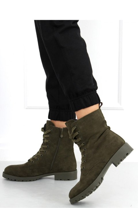 Workery sznurowane BENTE GREEN - Inello Workery sznurowane BENTE GREEN - Inello