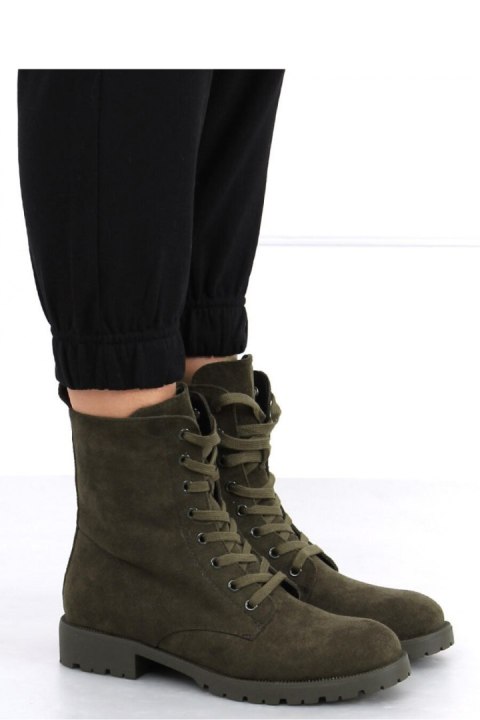 Workery sznurowane BENTE GREEN - Inello Workery sznurowane BENTE GREEN - Inello