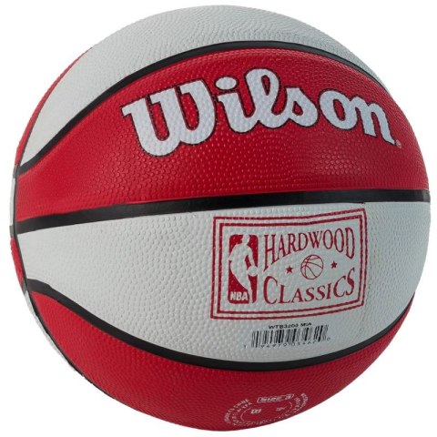 Piłka do koszykówki Wilson Team Retro Miami Heat Mini Ball Jr WTB3200XBMIA 3 Piłka do koszykówki Wilson Team Retro Miami Heat Mini Ball Jr WTB3200XBMIA 3