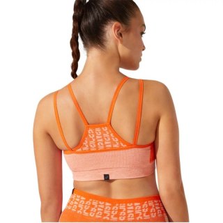 Stanik sportowy Asics Cropped Logo Seamless Bra W 2032B791-800 M