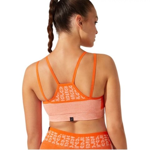 Stanik sportowy Asics Cropped Logo Seamless Bra W 2032B791-800 M Stanik sportowy Asics Cropped Logo Seamless Bra W 2032B791-800 M
