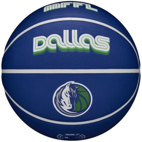 Piłka do koszykówki Wilson NBA Team City Collector Dallas Mavericks Ball WZ4016407ID 7 Piłka do koszykówki Wilson NBA Team City Collector Dallas Mavericks Ball WZ4016407ID 7