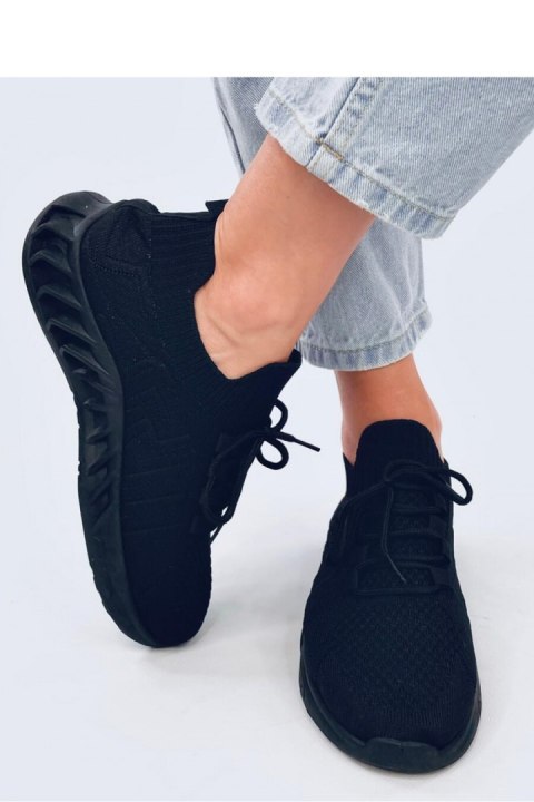 Buty sportowe skarpetkowe NEAM BLACK - Inello