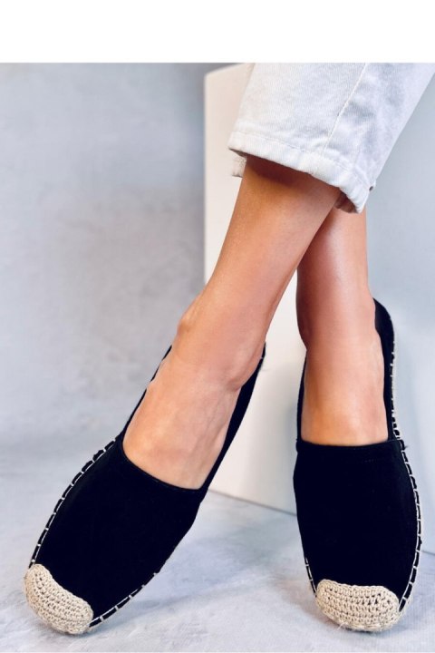 Espadryle damskie ZAHN BLACK - Inello