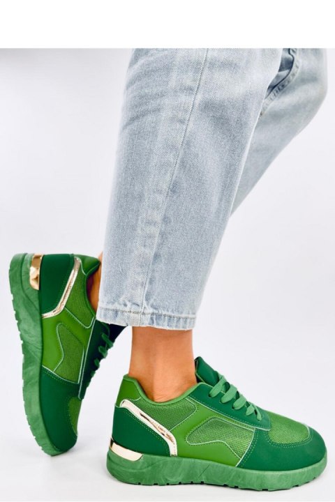 Sneakersy damskie leciutkie DOLEH GREEN - Inello