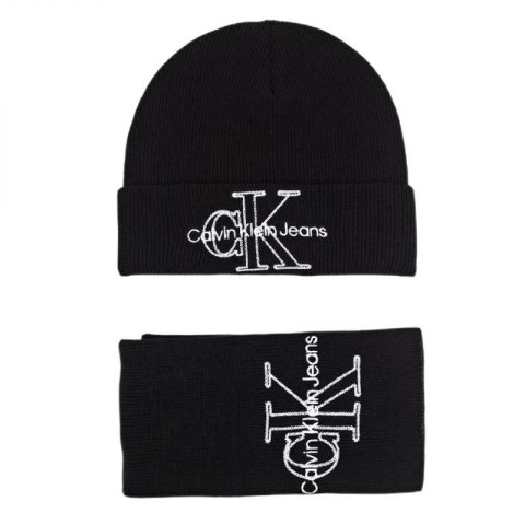 Czapka + szalik Calvin Klein Jeans W K60K608858 uniw Czapka + szalik Calvin Klein Jeans W K60K608858 uniw