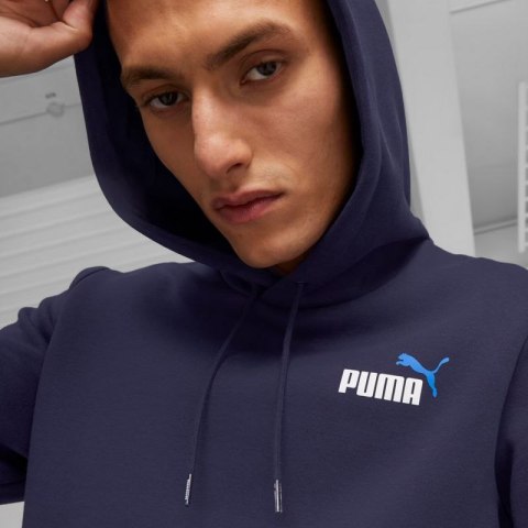 Bluza Puma ESS+ 2 Col Small Logo Hoodie FL M 674471 06 L