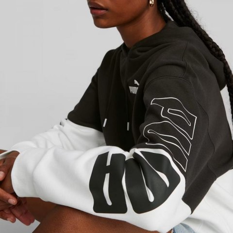 Bluza Puma Power Colorblock Hoodie FL W 676023 01 XL Bluza Puma Power Colorblock Hoodie FL W 676023 01 XL
