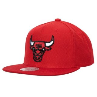 Czapka z daszkiem Mitchell & Ness NBA Chicago Bulls Top Spot Snapback Hwc Bulls HHSS3256-CBUYYPPPRED1 OSFM