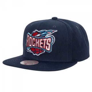 Czapka z daszkiem Mitchell & Ness NBA Houston Rockets Team Ground 2.0 Snapback Hwc Rockets HHSS3258-HROYYPPPNAVY OSFM