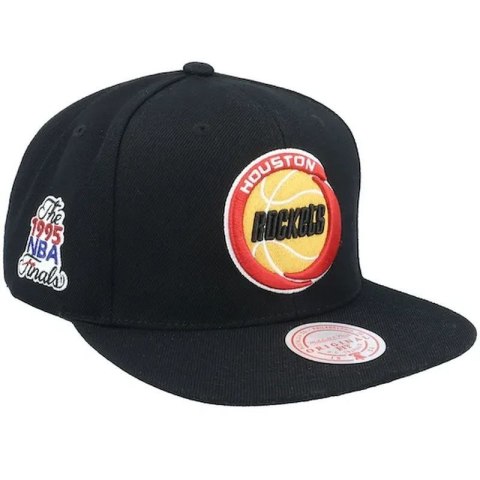 Czapka z daszkiem Mitchell & Ness NBA Houston Rockets Top Spot Snapback Hwc Rockets HHSS2976-HROYYPPPBLCK OSFM