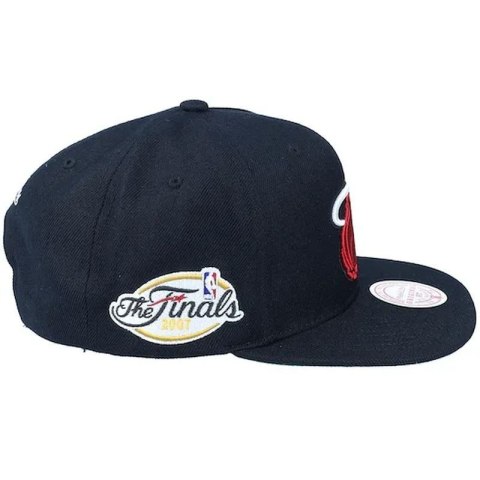 Czapka z daszkiem Mitchell & Ness NBA Miami Heat Top Spot Snapback Hwc Heat HHSS2976-MHEYYPPPBLCK OSFM