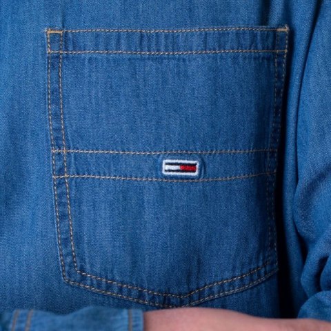 Koszula Tommy Jeans Tjm Cotton Denim Shirt Mid Indigo M DM0DM08399-447 L Koszula Tommy Jeans Tjm Cotton Denim Shirt Mid Indigo M DM0DM08399-447 L