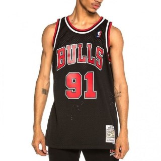 Koszulka Mitchell & Ness Chicago Bulls NBA Swingman Alternate Jersey Bulls 97 Dennis Rodman SMJYGS18152-CBUBLCK97DRD XXL