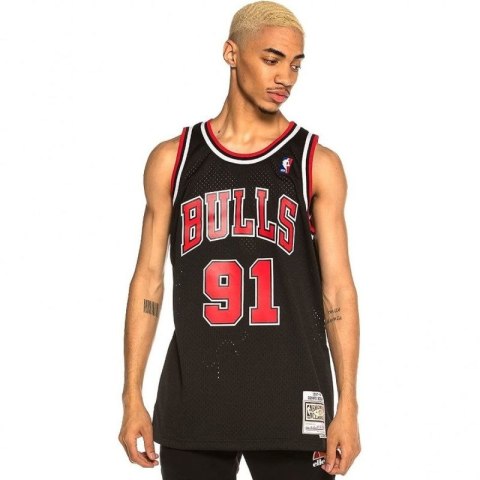 Koszulka Mitchell & Ness Chicago Bulls NBA Swingman Alternate Jersey Bulls 97 Dennis Rodman SMJYGS18152-CBUBLCK97DRD M Koszulka Mitchell & Ness Chicago Bulls NBA Swingman Alternate Jersey Bulls 97 Dennis Rodman SMJYGS18152-CBUBLCK97DRD M
