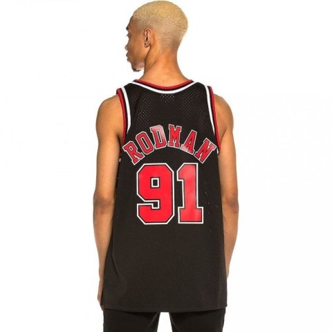 Koszulka Mitchell & Ness Chicago Bulls NBA Swingman Alternate Jersey Bulls 97 Dennis Rodman SMJYGS18152-CBUBLCK97DRD S Koszulka Mitchell & Ness Chicago Bulls NBA Swingman Alternate Jersey Bulls 97 Dennis Rodman SMJYGS18152-CBUBLCK97DRD S