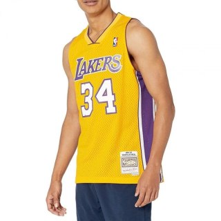 Koszulka Mitchell & Ness Los Angeles Lakers NBA Swingman Home Jersey Lakers 99 Shaquille O`Neal SMJYGS18179-LALLTGD99SON M