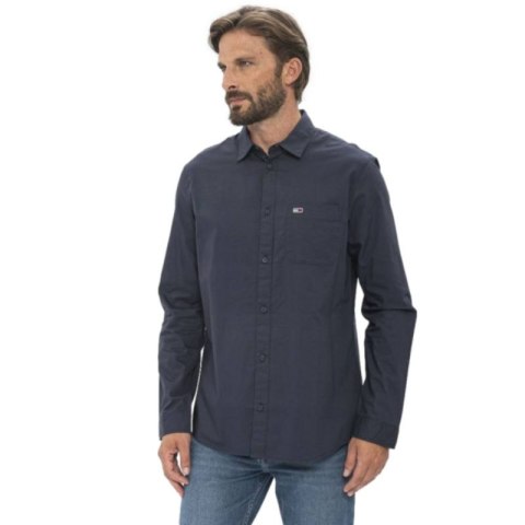 Koszulka Tommy Jeans Tjm Essential Poplin Shirt M DM0DM11870 S Koszulka Tommy Jeans Tjm Essential Poplin Shirt M DM0DM11870 S
