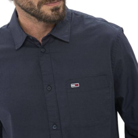 Koszulka Tommy Jeans Tjm Essential Poplin Shirt M DM0DM11870 S Koszulka Tommy Jeans Tjm Essential Poplin Shirt M DM0DM11870 S