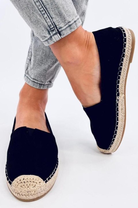 Espadryle damskie ANNICK BLACK - Inello