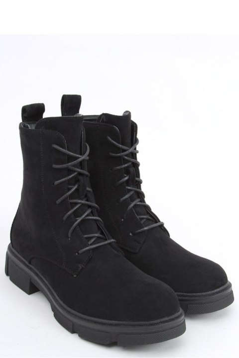 Workery sznurowane ZOE BLACK - Inello Workery sznurowane ZOE BLACK - Inello