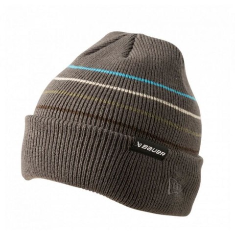 Czapka zimowa Bauer NE Striped Toque 1062316 szary Czapka zimowa Bauer NE Striped Toque 1062316 szary