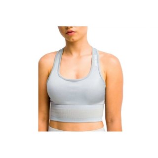 Biustonosz GymHero Stripes Bra W BRA-GRAPHITE S