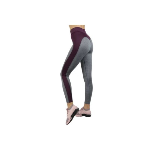 Legginsy GymHero Leggins W GREY-HEART XS Legginsy GymHero Leggins W GREY-HEART XS