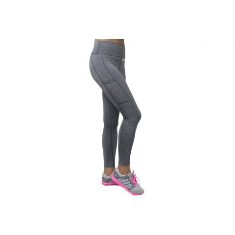 Legginsy GymHero Leggins W PUSHUP-GREY S Legginsy GymHero Leggins W PUSHUP-GREY S