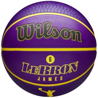 Piłka Wilson NBA Player Icon LeBron James Outdoor Ball WZ4027601XB 7