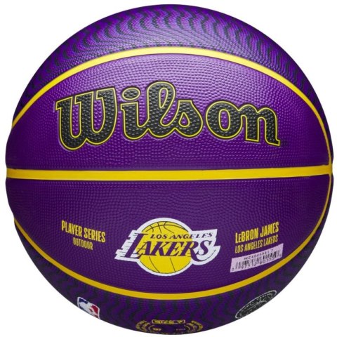 Piłka Wilson NBA Player Icon LeBron James Outdoor Ball WZ4027601XB 7