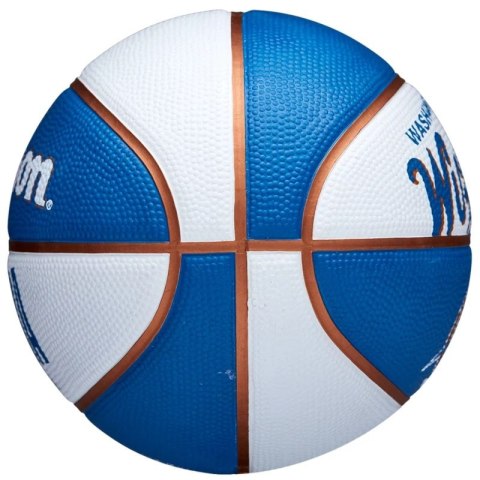 Piłka do koszykówki Wilson Team Retro Washington Wizards Mini Ball WTB3200XBWAS 3 Piłka do koszykówki Wilson Team Retro Washington Wizards Mini Ball WTB3200XBWAS 3