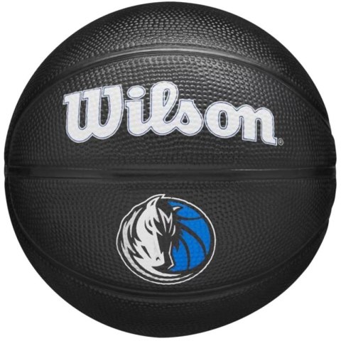 Piłka do koszykówki Wilson Team Tribute Dallas Mavericks Mini Ball WZ4017609XB 3 Piłka do koszykówki Wilson Team Tribute Dallas Mavericks Mini Ball WZ4017609XB 3