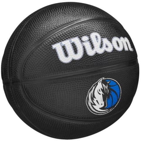 Piłka do koszykówki Wilson Team Tribute Dallas Mavericks Mini Ball WZ4017609XB 3 Piłka do koszykówki Wilson Team Tribute Dallas Mavericks Mini Ball WZ4017609XB 3