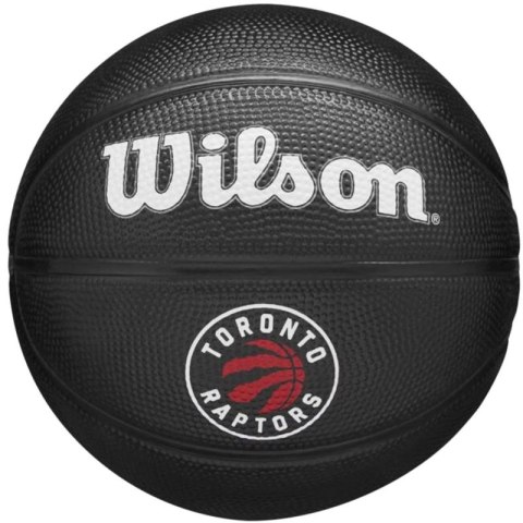 Piłka do koszykówki Wilson Team Tribute Toronto Raptors Mini Ball WZ4017608XB 3 Piłka do koszykówki Wilson Team Tribute Toronto Raptors Mini Ball WZ4017608XB 3