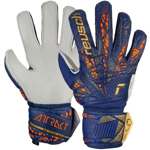 Rękawice bramkarskie Reusch Attrakt Solid Jr 5472515 4410 6 Rękawice bramkarskie Reusch Attrakt Solid Jr 5472515 4410 6