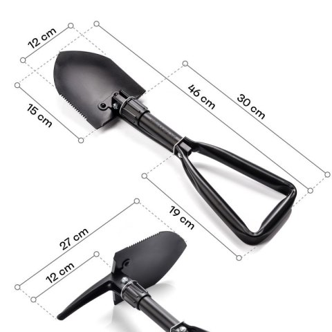 Saperka składana Meteor 46 cm 16562 uniw Saperka składana Meteor 46 cm 16562 uniw